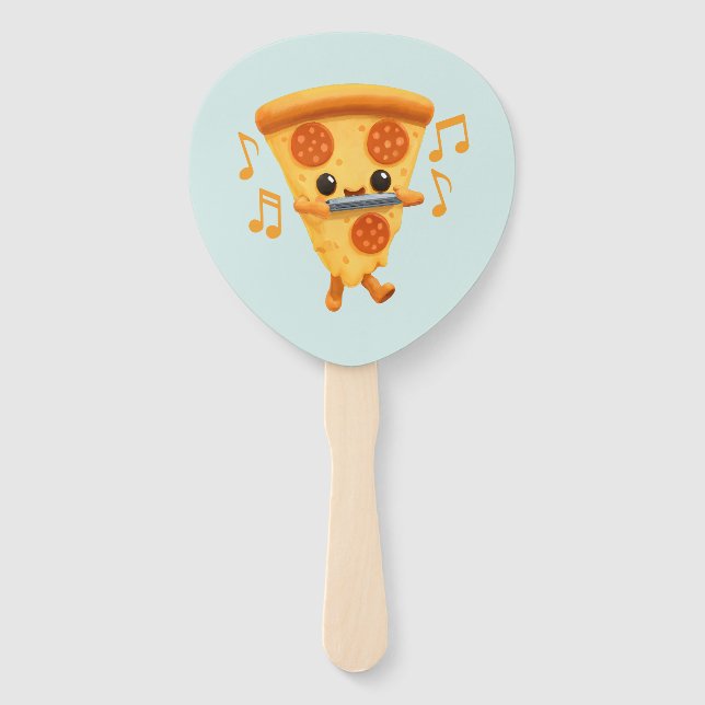 Éventail Jouer à trancher une corbeille harmonique (Devant)