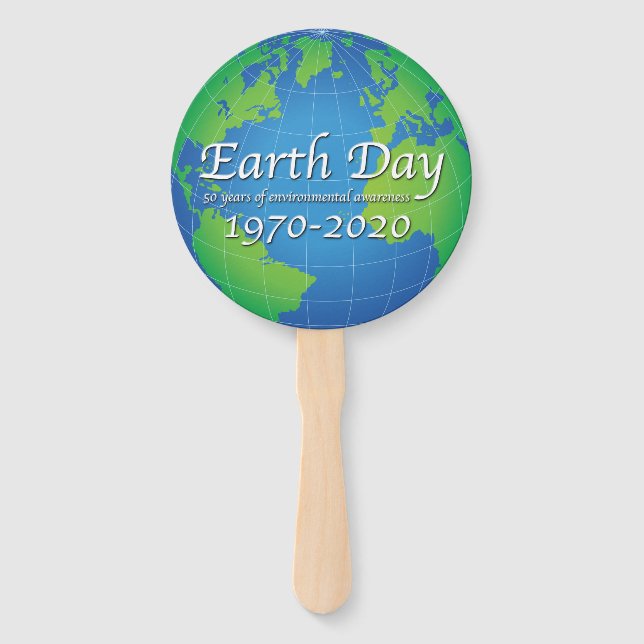 Éventail Jour des terres 50 Anniversaire 2020 (Devant)