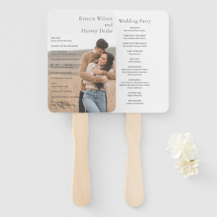 Éventail Kristin Photo Mariage moderne