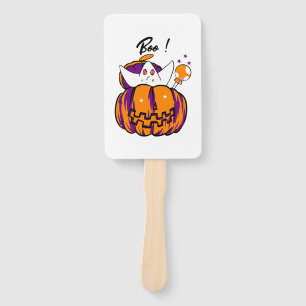 Éventail La Boo d'Halloween