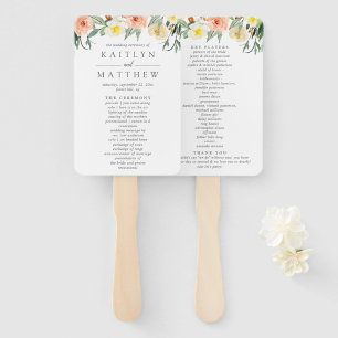 Éventail La collection de Mariages Spring Blossoms