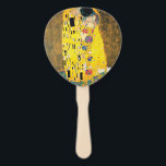 Éventail Le baiser de Gustav Klimt<br><div class="desc">Visitez mon magasin pour un design plus intéressant et plus de choix de couleurs => zazzle.com/colorfulworld*</div>