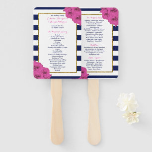 Éventail Le Chic Moderne Luxe Mariage Collection Rose Roses