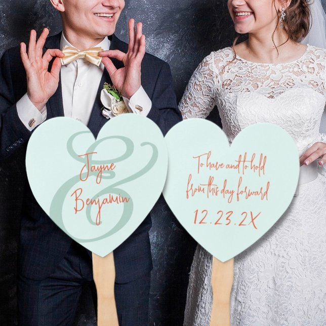 Éventail Le fan mariage dit : (Créateur téléchargé)