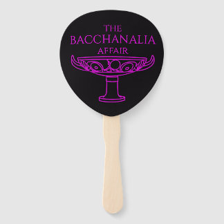 Éventail Les fans de The Bacchanalia Affair