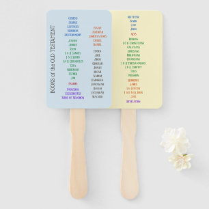 Éventail Livres des fans de la main de la Bible