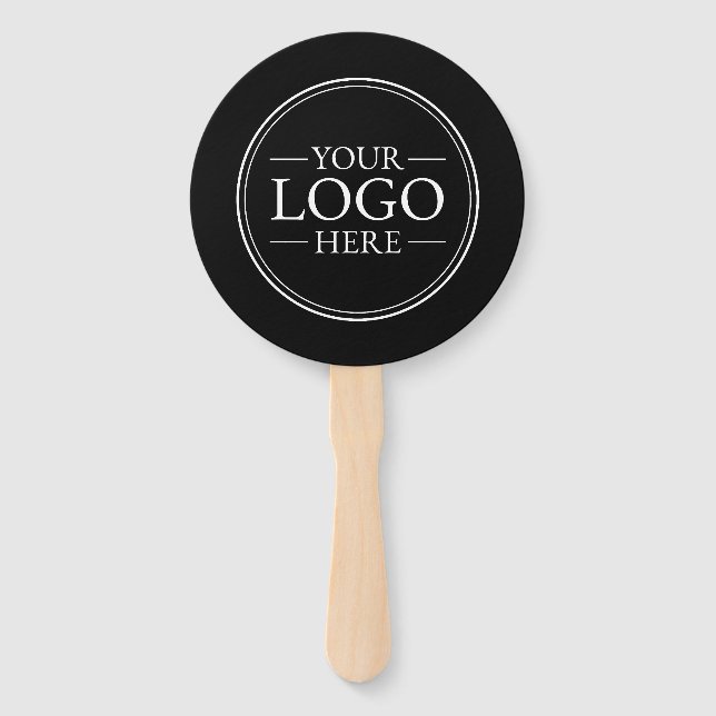 Éventail Logo d'entreprise personnalisé (Devant)