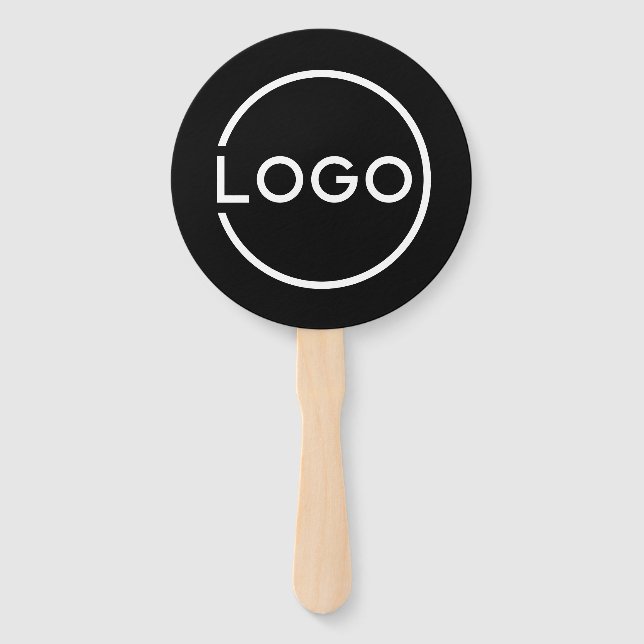 Éventail Logo d'entreprise personnalisé (Devant)