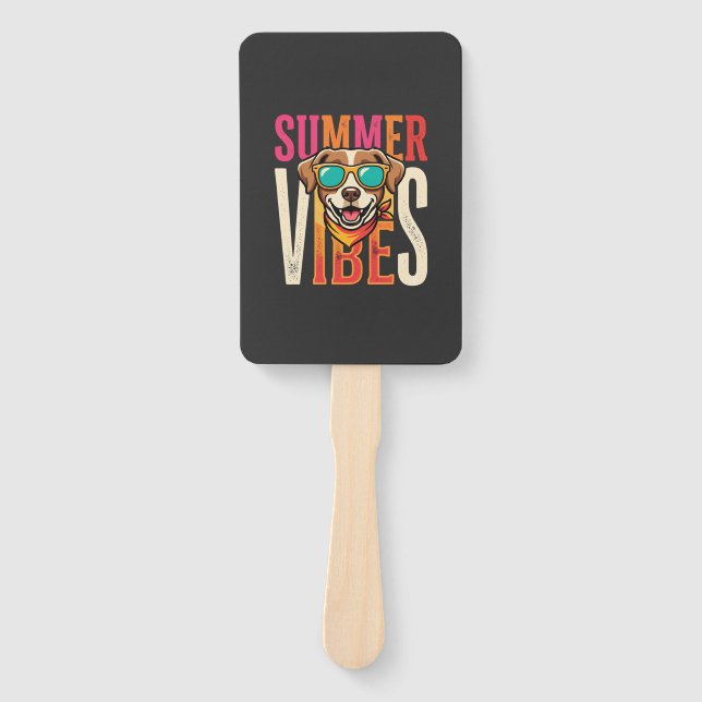 Éventail Lunettes de soleil pour chien Summer Vibes (Devant)
