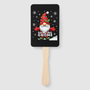 Éventail Lutin de Noël Gnome dansant Noël en famille (4)