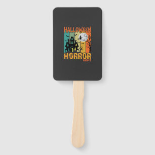 Éventail Maison Hantée de la Nuit d'Horreur d'Halloween Vec
