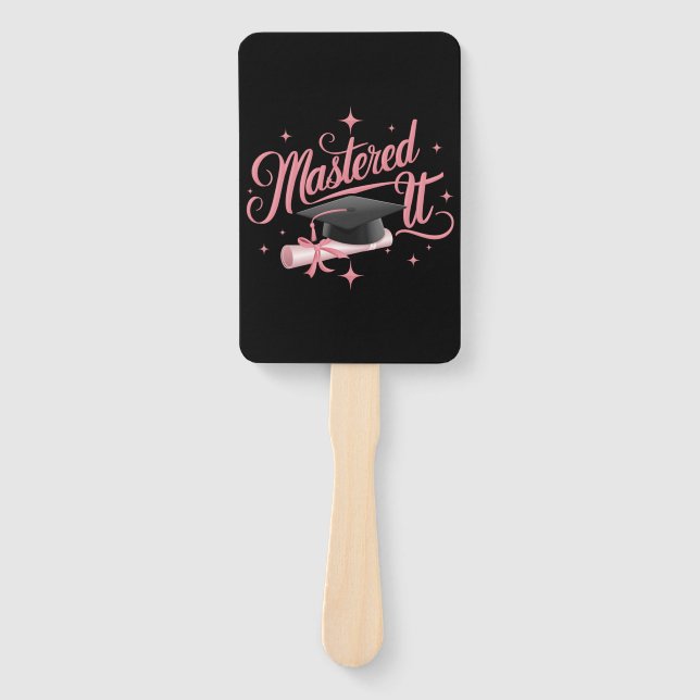 Éventail Maîtrise Il Maîtrise Diplômé MBA (Devant)