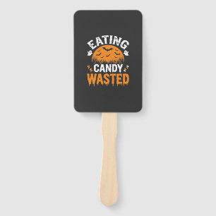 Éventail Manger des bonbons gâché Halloween Design_1