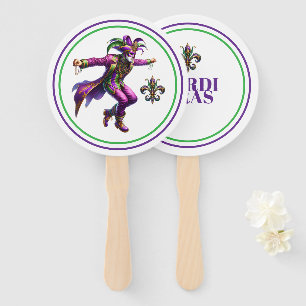 Éventail Mardi Gras