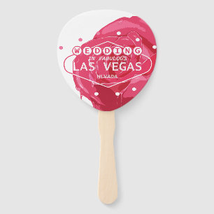 Éventail Mariage à Las Vegas Set de fans