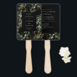 Éventail Mariage noir Eucalyptus moderne Onyx Premium<br><div class="desc">Premium Onyx Modern Eucalyptus Black Mariage Fan à main #pampasgrass #junglemarriée #jungleinvitation #coralMarriage #weddingmenu #désertwedding #lasvegasmarrit #terracottaMarriage #peachMarriage #pampasweddingmenu #pampas #terracotta #coral #peach #naturalMarriage #driedgrass #driedpampas #driedpampas #driepampas #jungemepampas mariage isabimariage #nature</div>