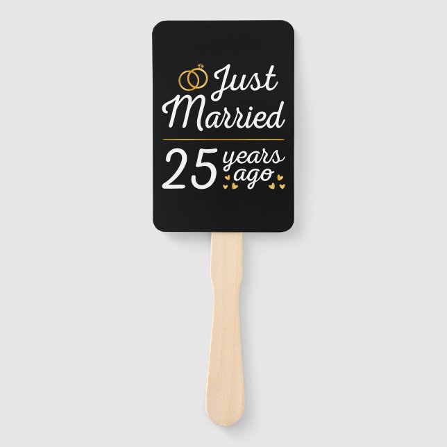 Éventail Marié Il Y A 25 Ans (Devant)
