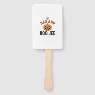 Éventail Mauvais et Boo Jee Halloween Citrouille Graphique_