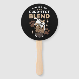 Éventail Mélange Purr-Fect : Conception de café pour le caf