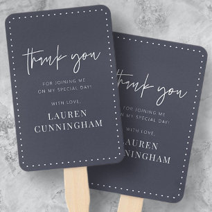 Éventail Moderne Simple minimaliste Merci chic