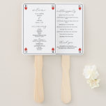 Éventail Monogramme Coeurs Jouer Carte Mariage Programme<br><div class="desc">Un monogramme unique coeurs jouant style carte mariage design. Un design impressionnant qui utilise des éléments de jeu de cartes pour créer un design de papeterie mariage unique. Un élégant monogramme de mariage de coeur rouge. Un des modèles d'un programme de mariage de carte à jouer avec des éléments modernes....</div>