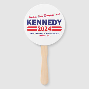 Éventail Montrez votre soutien à Kennedy pour le président