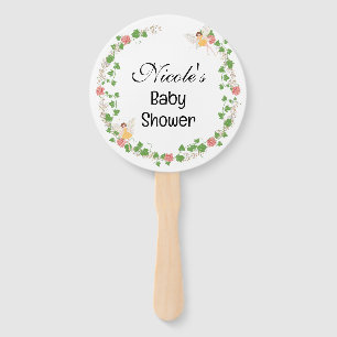 Éventail Naissance du Baby shower de la mariée fée à la flo