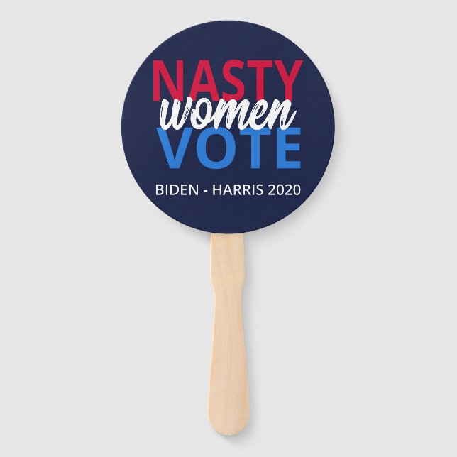 Éventail Nasty Women Vote II (Devant)