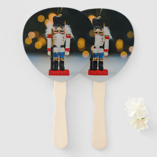 Éventail Noël SlipperyJoe nutcracker figurine ornement