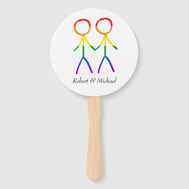 Éventail Notre journée spéciale (Devant)