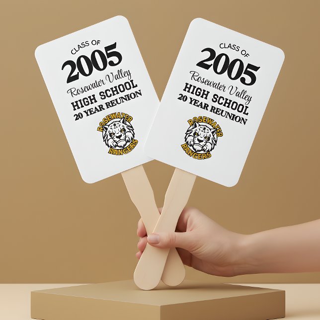 Éventail Objet de Réunion de Classe de la Mascotte de l'Éco (Créateur téléchargé)