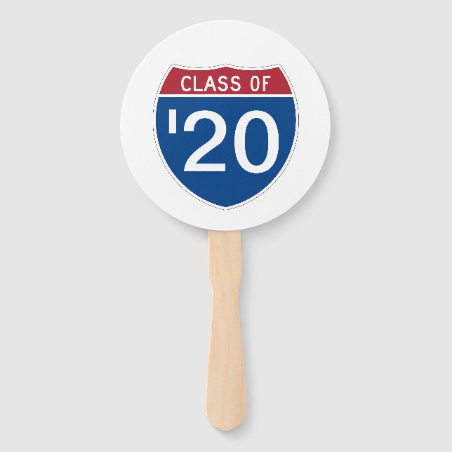 Éventail Panneau modèle INTERSTATE Classe de 20XX (Dos)