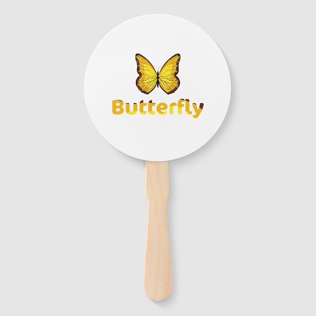 Éventail Papillon (Devant)
