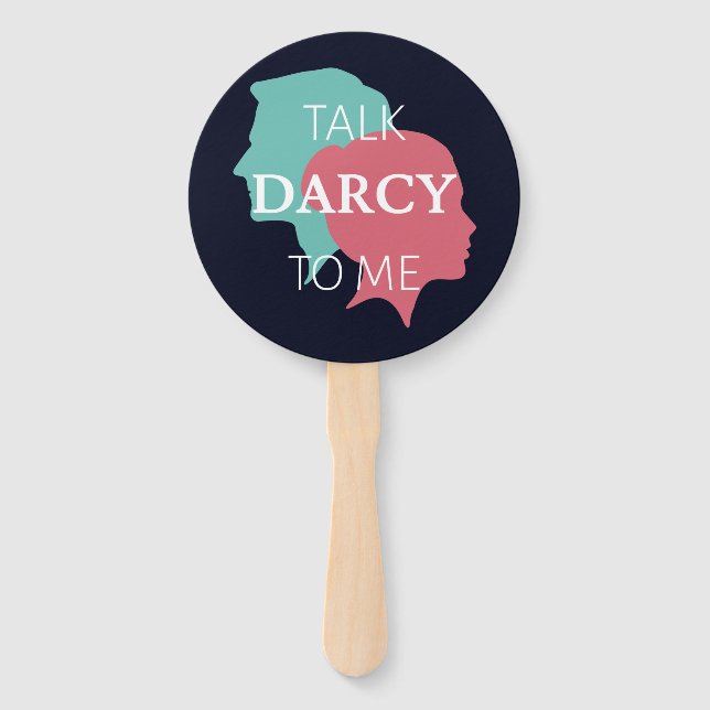 Éventail Parle Darcy à moi IV (Devant)
