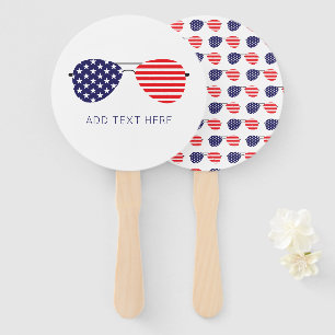 Éventail Patriotic USA Aviator Lunettes de soleil Ajouter s