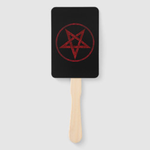 Éventail Pentagram Red Devil