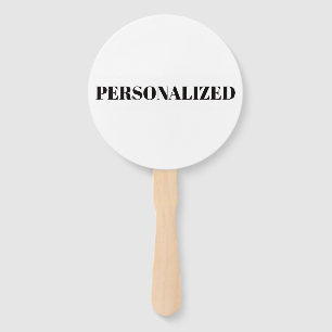 Éventail Personnalisez le vôtre
