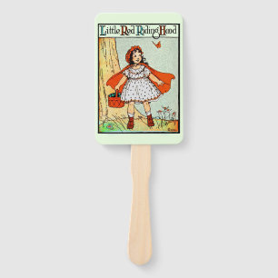 Éventail Petit Chaperon Rouge Vintage Mignon