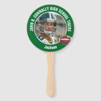 Photo de joueur de football de l'école secondaire
