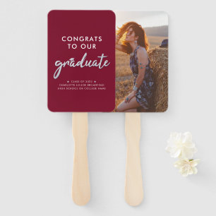 Éventail Photo du diplômé Bourgogne Graduation 2024