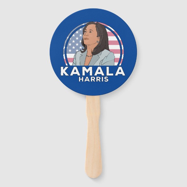Éventail Politique Kamala Harris (Devant)