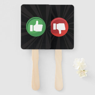 Éventail pouce vers le haut