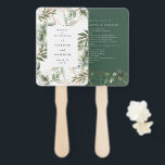 Éventail Premium Sage Modern Eucalyptus Mariage vert<br><div class="desc">Premium Sage Modern Eucalyptus Programme de mariage Vert Ventilateur à la main #pampasgrass #jungleMarriage #jungleinvitation #coralMarriage #weddingmenu #désertwedding #lasvegasWedding #terracottaMarriage #peachMarriage #pampasweddingmenu #pampas #terracotta #coral #peach #naturalMarriage #driedgrass #driedpampas #driedpampas #driedpampas mariage isabimariage #nature</div>