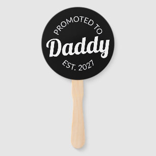 Éventail Promu Papa 2027 Futur Papa Cadeau Baby Shower Je