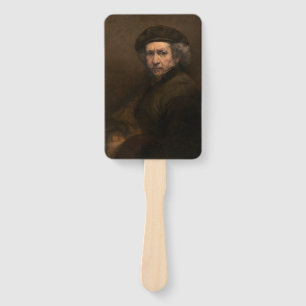 Éventail Rembrandt Self Portrait : Peintre Néerlandais de l