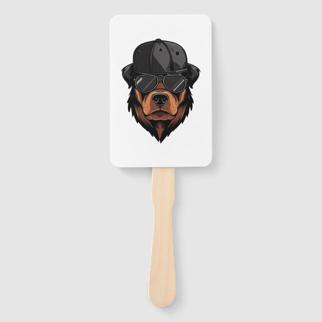 Éventail Rottweiler Gangster (Devant)