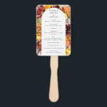 Éventail Rustic Marsala Burange Orange Fall Wreath Programm<br><div class="desc">Éléments : florales d'automne vibrantes contre un arrière - plan de pêche pâle. Polices serif classiques. Couleurs : marsala,  orange,  sienne brûlée,  prune,  vert,  pêche. Thèmes : rustique,  automne,  automne,  boho,  bohème,  pays,  vintage. Collection : Rustic Marsala Burnt Orange Fall Wreath Collection Mariage. Type de produit : Programme</div>