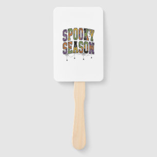 Éventail Saison effrayante typographie Halloween vintage De