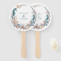 Sea Wreath | Mariage Watercolor Beach