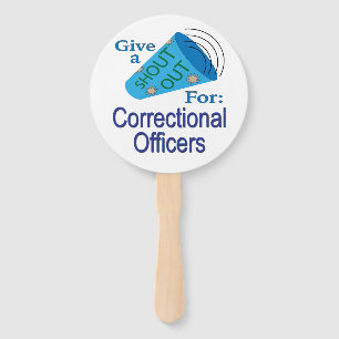 Éventail Shout Out pour les agents correctionnels